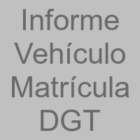 Informe de vehículo por matrícula